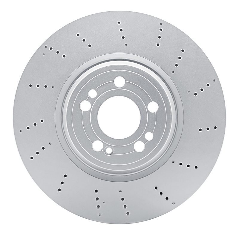 Mercedes-Benz GLE350 Brake Rotor (1) - Front - R1 Concepts - Drilled Carbon Alloy GeoMET - `20-`23 Mercedes-Benz GLE350 Brake Rotor (1) - Front - R1 Concepts - Drilled Carbon Alloy GeoMET - `20-`23